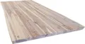 Produktbild: Tischplatte Akazie massiv mit natürlicher Kante 180 x 90 x 3,8 cm