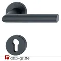 Produktbild: Hoppe Türgriff Amsterdam Rosette schwarz matt PZ Türdrücker Türbeschlag