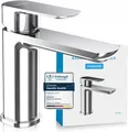 Produktbild: U13 Badarmatur Mizarela, Einhebelmischer, Keramikkartusche, Chrom, flacher Ausla