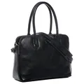 Produktbild: BACCINI Business-Tasche echt Leder - 13 Zoll Laptoptasche Rosaria - Aktentasche Damentasche mit Laptop-Fach - Ledertasche Damen schwarz handgefertigt