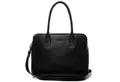 Produktbild: BACCINI Umhängetasche echt Leder Damen Businesstasche 13 Zoll schwarz, Laptoptasche 13 Zoll, Henkeltasche Aktentasche Echtleder Damen schwarz