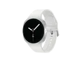 Produktbild: SAMSUNG Galaxy Watch 8 LTE 40 mm Smartwatch Kautschuk, 130-180 mm, Silver