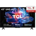 Produktbild: TCL V6C 43V6C TV 109.2 cm 43 4K Ultra HD Smart Wi-Fi Metallic 260 - Schwarz