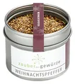 Produktbild: Zauber der Gewürze Weihnachtspfeffer – Aromatische Pfeffermischung mit winterlichen Gewürzen wie Zimt, Sternanis und Orangenschale, 55 g