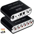 Produktbild: 5.1 Soundkonverter Optik Coax SPDIF zu 5.1 Analog Cinch