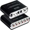 Produktbild: 5.1 Soundkonverter Optisch Koaxial SPDIF zu 5.1 Analog Cinch Ausgang