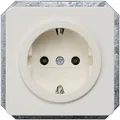 Produktbild: Siemens DELTA profil Schuko-Steckdose 10/16A, 250V, titanweiß (5UB1403)