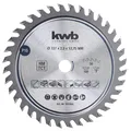 Produktbild: kwb Kreissägeblatt 127 x 12,75 mm, sehr feiner Schnitt, Sägeblatt geeignet für Arbeitsplatten, Holz und beschichtete Platten