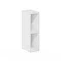 Produktbild: Regal FURINNO 15 cm x 80 cm x 22 cm, weiß, 2-stöckig