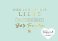 Produktbild: Was ich an dir liebe, beste Freundin - Adventskalender Alexandra Reinwarth