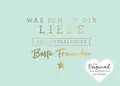 Produktbild: Was ich an dir liebe, beste Freundin - Adventskalender, Alexandra Reinwarth