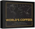 Produktbild: Kaffee-Geschenkset - WORLD'S COFFEES | Gemahlener Kaffee 300g 6 x 50g - 6 Fei...