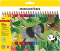 Produktbild: Eberhard Faber 511425 - Buntstifte Set Colori, 24 Jumbo Buntstifte in ergonomisc