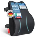 Produktbild: ergonomisches Rückenkissen aus Memory Foam  stützendes Lendenwirbelkissen + O...