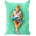 Produktbild: Green Bean Sitzsack XXL 140x180cm 380 Liter Kinder & Erwachsene Bean Bag EPS Perlen Füllung Riesensitzsack Groß Draußen Outdoor Liegekissen Waschbar Wetterfest Lounge Sitzkissen Bodenkissen Mint Grün