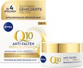 Produktbild: NIVEA Q10 Anti-Falten Extra-Reichhaltig Tagespflege (50 ml), straffende Tagescreme für gemilderte Falten, intensive Gesichtspflege mit purem Q10 und Bio Argan-Öl