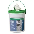 Produktbild: Vochtige reinigingsdoekjes Tork Q82-4905243 stof wit pak 58 stuks