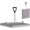 Produktbild: LANGFIT® Plattenheber mit langem Griff 30-62 cm - 60kg - Rückenschonend - NEU