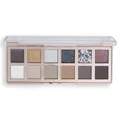 Produktbild: Makeup Revolution, Die Smokey Icon Grunge Lidschattenpalette, Creme, Matte & Schimmer-Finishes, 12 Mischbare Nuancen