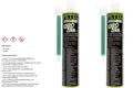 Produktbild: 2x Petec Karo-Zinn Karosseri-Ausgleichsmasse 265ml Kartusche