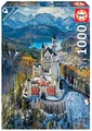 Produktbild: Educa - Puzzle 1000 Teile für Erwachsene | Schloss Neuschwanstein, 1000 Teile Puzzle für Erwachsene und Kinder ab 14 Jahren, Landschaftspuzzle, Deutschland (19261)