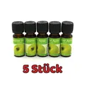 Produktbild: 5x Duftöl Grüner Apfel je 10ml Raumduft Ätherische Öle Massageöl Diffusor