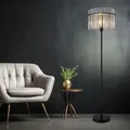 Produktbild: Globo - Stehlampe - Gorley - Schwarz - Metall - Ø 38cm - E27 -