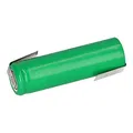 Produktbild: AA NiMH Akku 1,2V 1600mAh (Mignon/HR6) Mit Z-Lötfahne – Wiederaufladbar Für Akkupacks, Elektronik & Modellbau