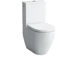 Produktbild: LAUFEN PRO Stand-WC, Tiefspüler, für Aufsatz-Spülkasten, spülrandlos, Abgang senkrecht/waagrecht, 650x360x430mm, H825962A000001, Farbe: Weiß mit LCC Active