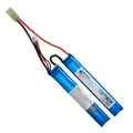 Produktbild: OpTacs Airsoft LIPO Akku 1300mAh 7.4V 25C 2 ways split Micro TAMIYA