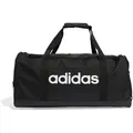 Produktbild: adidas LINEAR DUFFEL Sporttasche Größe  M schwarz/weiß - STK