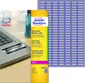 Produktbild: AVERY Zweckform Typenschild Etiketten 25,4 x 10 mm silber 3.780 Etiketten