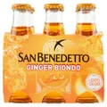 Produktbild: 48x San benedetto Ginger biondo Ingwer bitter erfrischend Aperitiv Aperif ohne Alkohol 10cl