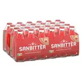 Produktbild: Sanbittèr Alkoholfreier Aperitif aus Italien Bittersüß-herbes Aroma Aus Zitrusfrüchten und feinen Alpenkräutern Für Cocktails geeignet 48er Pack (48 x 98ml) + Italian Gourmet Polpa 400g
