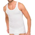 Produktbild: Schiesser Essentials Feinripp Unterhemd 4er Pack White M (5)