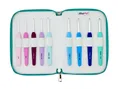 Produktbild: KnitPro Deluxe Set WAVES 2.0 - 9 Häkelnadeln 2,0-6,0 mm im attraktiven Etui