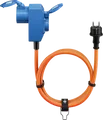 Produktbild: GOOBAY 76222 - 1,5m Camping Schutzkontakt-Stecker > 2xKupplung CEE-Schutzkontak