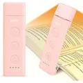 Produktbild: Leselampe Buch Klemme LED Akku USB C 3 Farbtemperaturen Dimmbar Rosa Buchlampe
