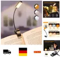 Produktbild: Gritin Leselampe USB Klemmlampe 3 Modi 360 Flexibel