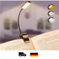 Produktbild: Gritin Leselampe USB Klemmlampe 3 Farbmodi Stufenlos Dim