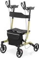 Produktbild: Uniprodo Rollator - Champagner - 136 kg - 1050 - 1150 mm