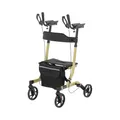 Produktbild: Uniprodo Rollator - Champagner - 136 kg - 1050 - 1150 mm UNI_ROLL_05 F