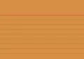 Produktbild: Brunnen 102270140 Karteikarte (A7 liniert, 100 Stück, eingeschweißt) orange