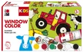 Produktbild: 6 Marabu KiDS Window Color-Set 'BAUERNHOF', 6 x 80 ml