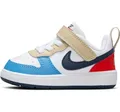 Produktbild: Nike Schuh Court Borough Low Recraft Schuh Für Babys Und Kleinkinder, White/Thunder Blue-Lt Crimson, DV5458-124, 22 EU (6C US)