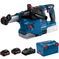Produktbild: Bosch Bohrhammer GBH 18V-22 Professional, SDS+, 18V/4Ah, mit 2 Akkus, Schlagkraft 1,9 Joule, mit L-BOXX 238