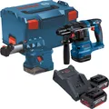 Produktbild: Bosch Professional Akku-Bohrhammer mit SDS plus GBH 18V-22, 2 x Akku GBA 18V 4.0Ah, L-BOXX (0611924003)