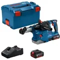 Produktbild: Bosch Akku-Bohrhammer gbh 18V-22, SDS-plus, incl. 2x Akku gba 4 Ah, Schnellladegerät, l-boxx