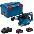 Produktbild: Bosch Akku Bohrhammer Bohren 2x 4Ah SDSplus GBH 18V-22 Professional 0611924003