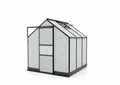 Produktbild: Apollo 3800 HKP6mm, schwarz Einsteiger Gewächshaus Vitavia Treibhaus 1 Fenster